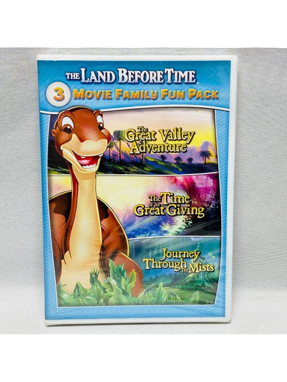 The Land Before Time II-IV 3 Movie Family Fun Pack (2015, DVD)